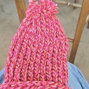 Knitted baby hat